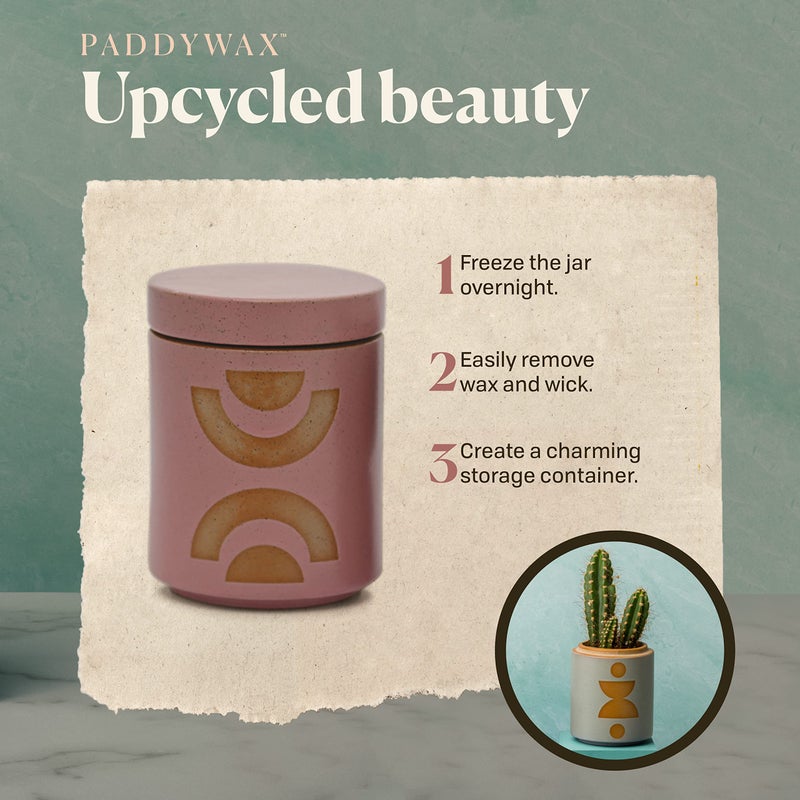 Paddywax Form Artisan Hand-Poured Scented Candle, 12-Ounce, Mandarin Mango - Image 5